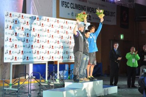 男子表彰式 男子表彰式